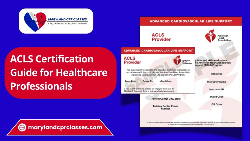 acls certification guide for healthcare professionals
