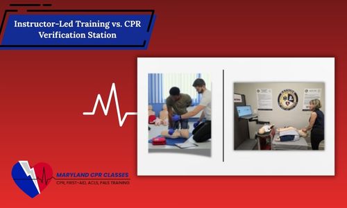 cpr verfication station vs instructor led training