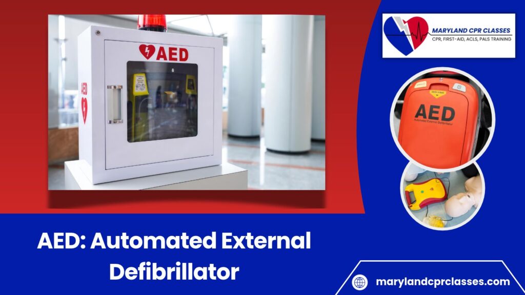 automated external defibrillator and its use